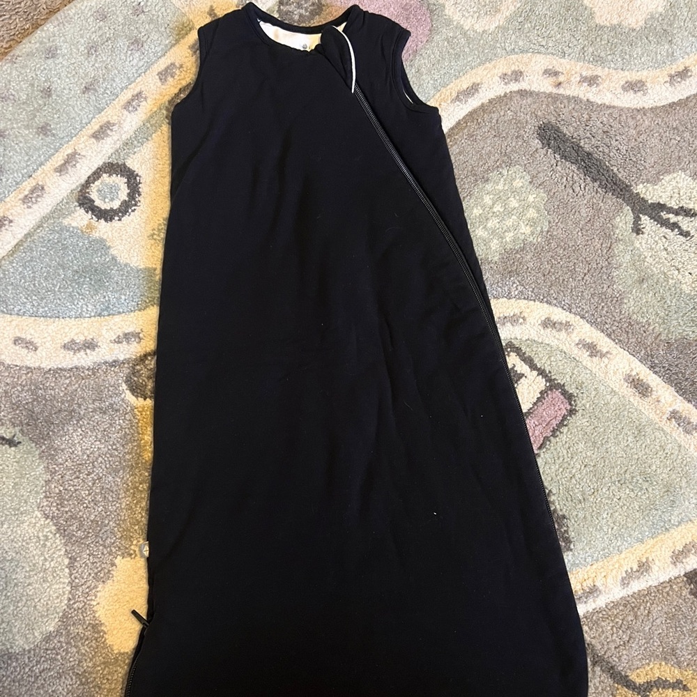 Black Sleeveless Baby Sleep Sack